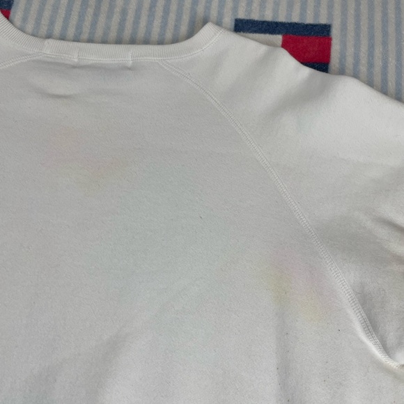 Vintage Polo By Ralph Lauren multi color cuff Crewneck Sweatshirt - Picture 11 of 15